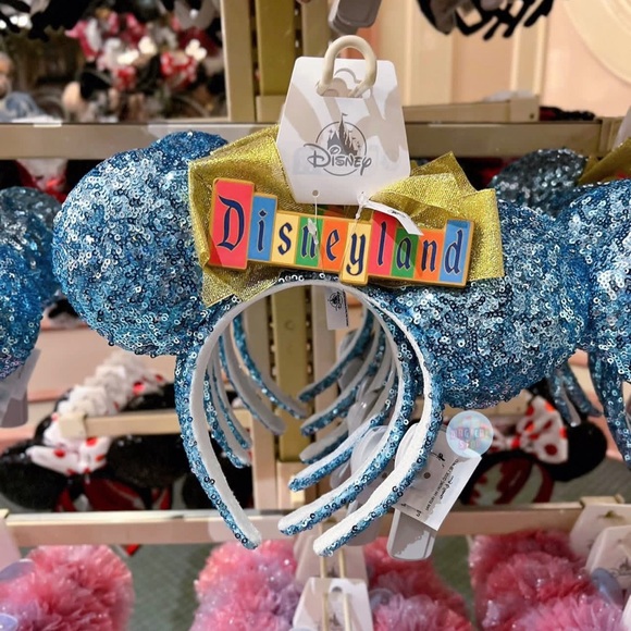 Disney Disneyland Marquee Sequin Ears Headband - Picture 8 of 12